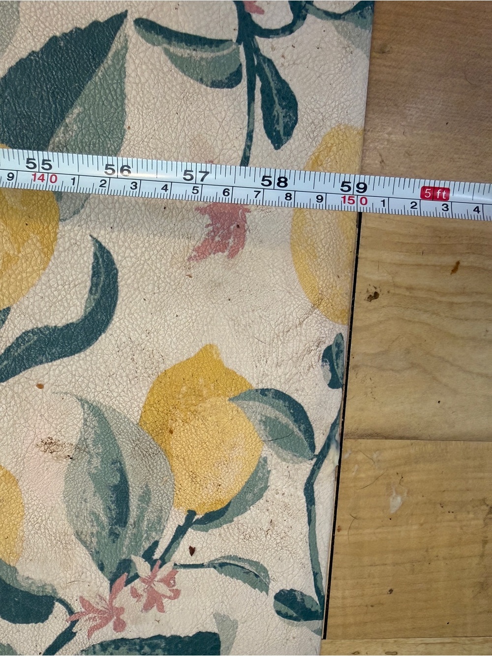 Yellow Lemon Pattern Kitchen Runner - Picture 3 of 7